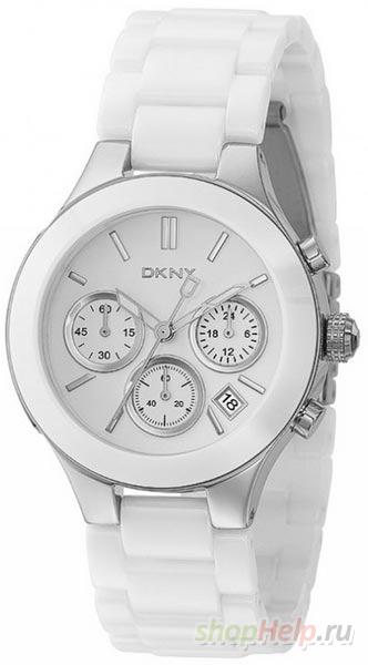 Часы DKNY Белая керамика | ShopHelp