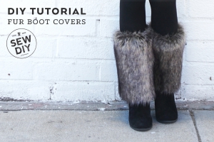 Меховые гетры - Fur Boot Covers