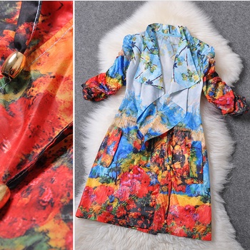 Винтажное пальто в европейском стиле на AliExpress