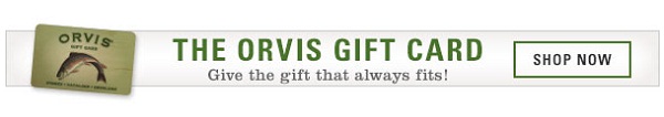 The Orvis gift card
