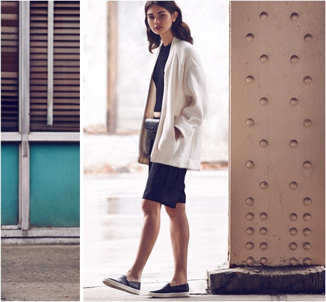 Черное и белое в Shopbop