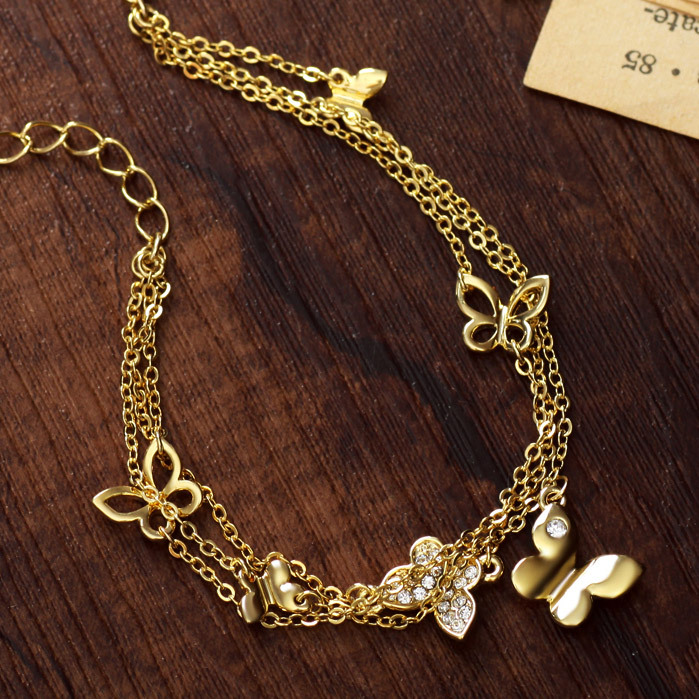 Браслет с бабочками на Aliexpress со скидкой