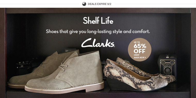 Clarks в 6pm - обувь для комфорта и стиля