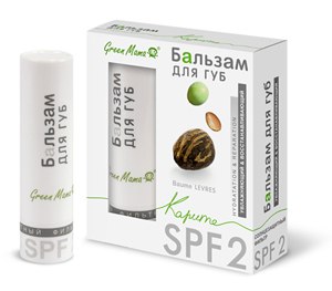 Увлажняющий и восстанавливающий бальзам для губ Green Mama
