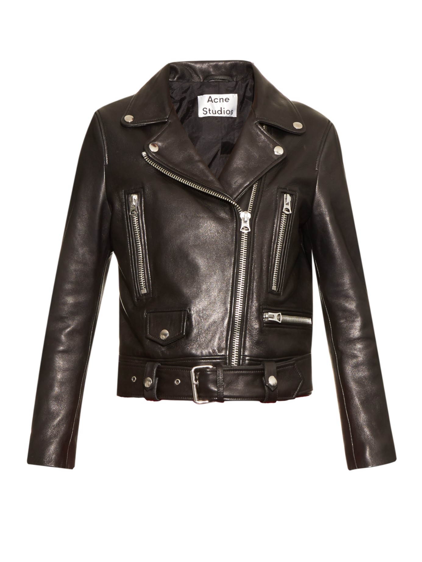 Новинка в Matchesfashion: Кожаный мото-жакет Acne Studios