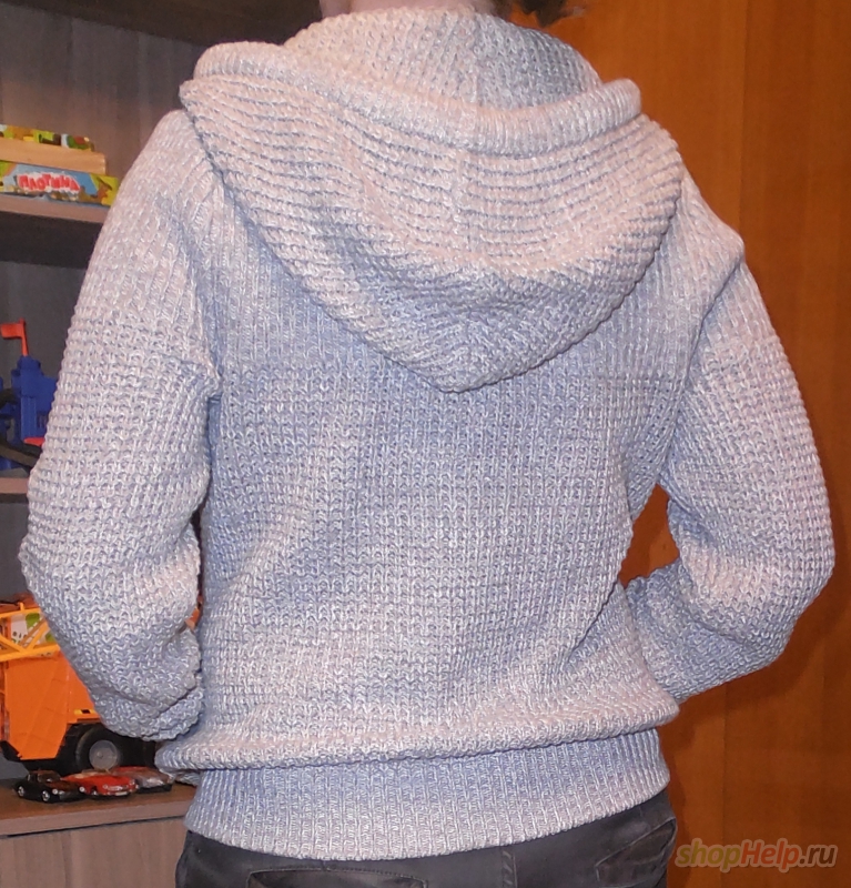 Красивый удобный свитер Hooded Sweater