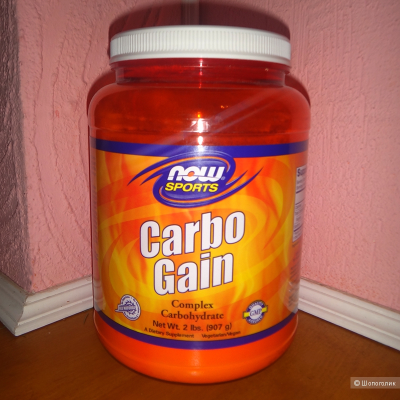 Гейнер Carbo Gain от Now Foods