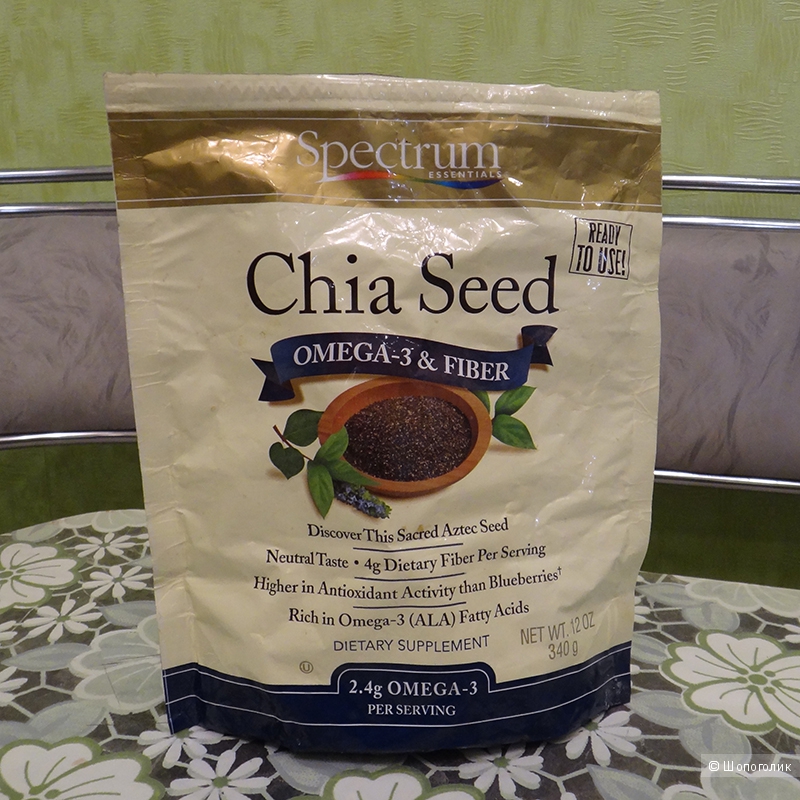 Очень полезные и нужные семена Чиа (Chia seeds)