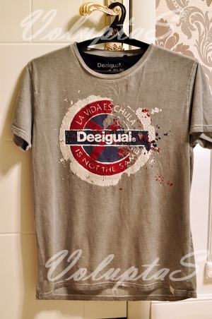 Мужская футболка Desigual бомж-стайл