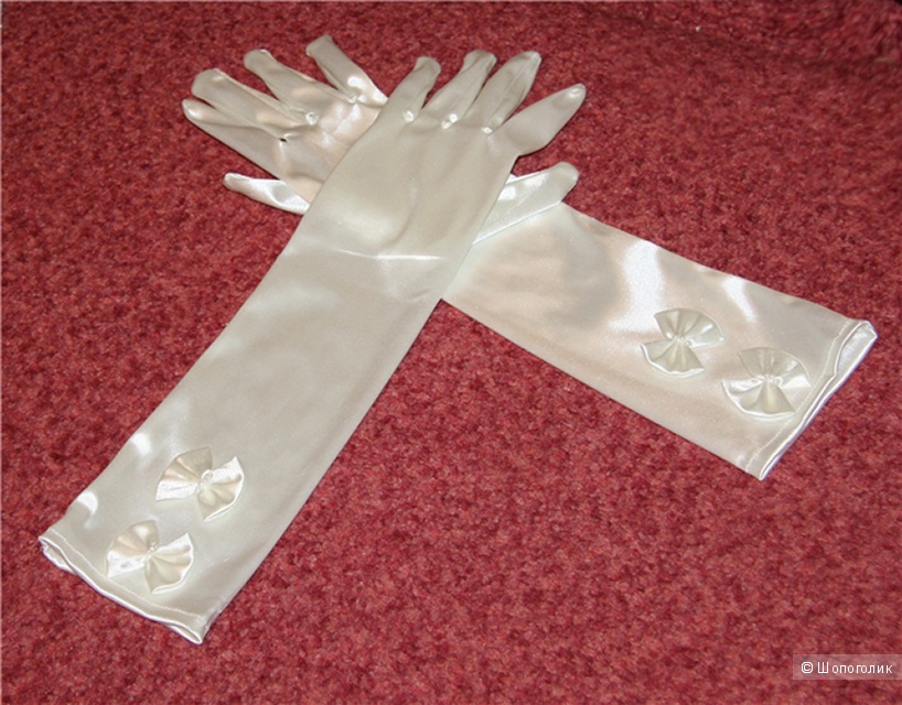 Свадебные перчатки для невесты