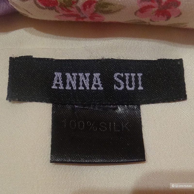 Красивое яркое платье с цветами Anna Sui (копия)