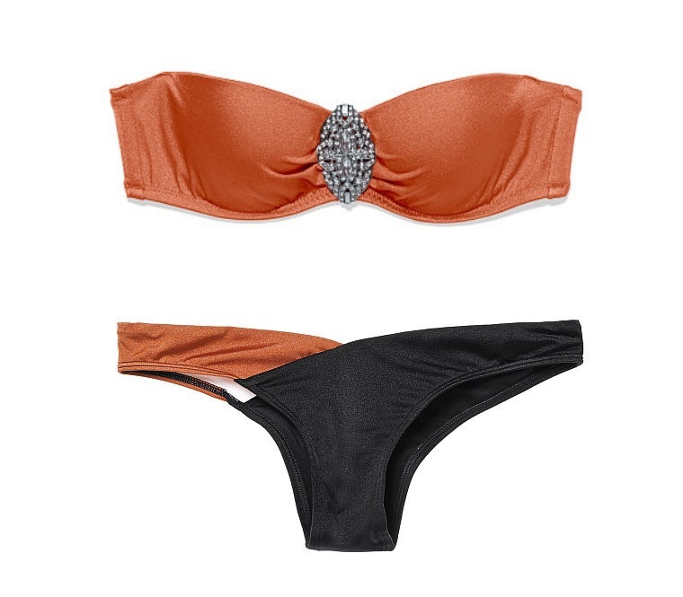 Купальник с Push-up Victorias Secret, лиф р. 36С (80С), плавки р. М