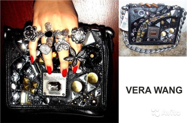 Оригинал. Новый клатч сумочка Vera Wang