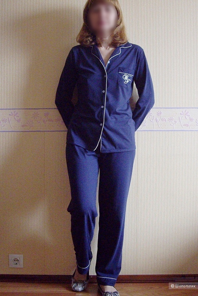Пижама синего цвета
