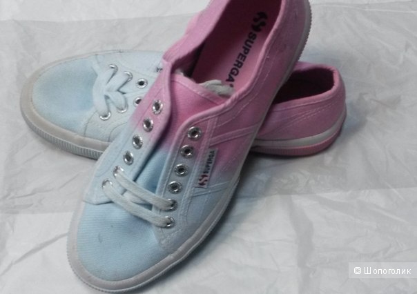 Классные кеды Superga на наш 39-40.