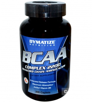 Комплекс аминокислот BCAA 2200 от DYMATIZE NUTRITION