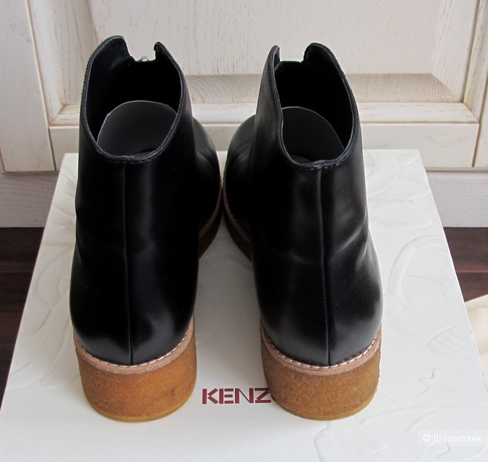 Кожаные полуботинки Kenzo, 38 р-р