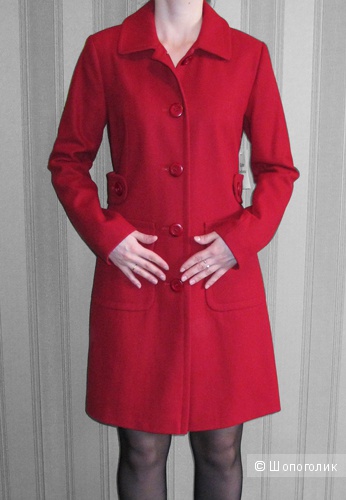 Красное пальто Victoria's Secret s/m