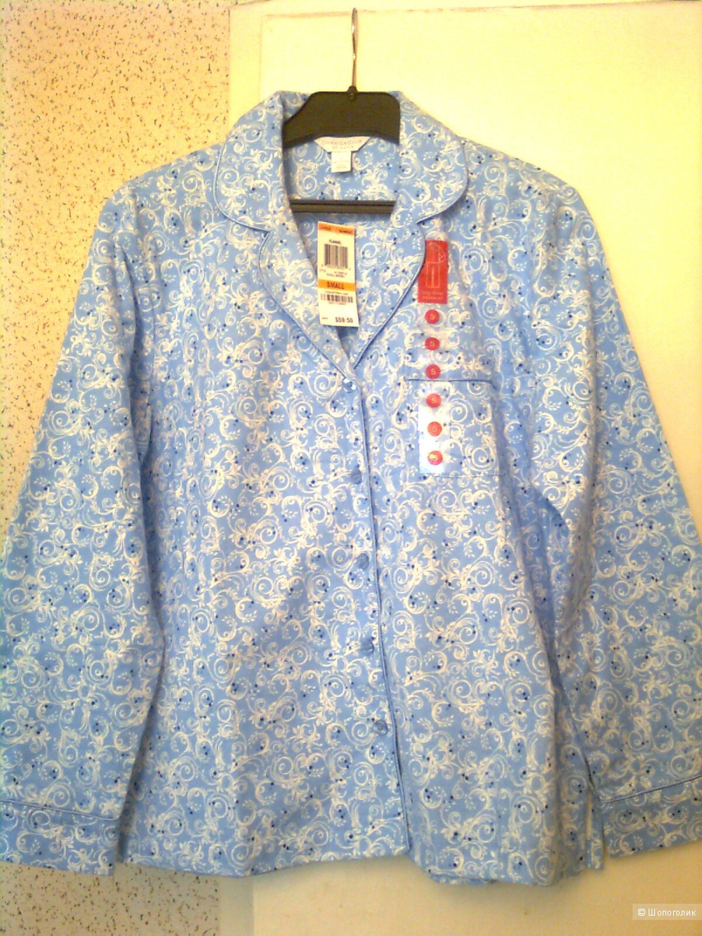 Продаю пижаму женскую Charter Club - фланелевая 100% хлопок р.44-46 (М)