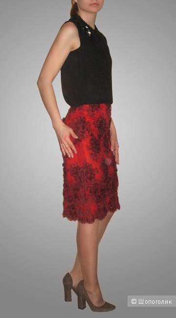 Обалденная юбка из трехмерного кружева от Tuleh XS