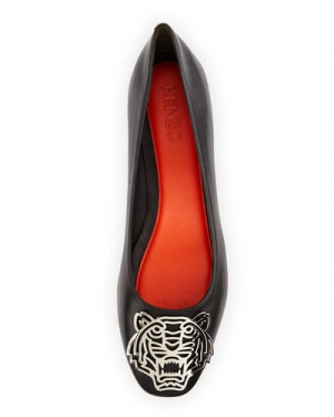 Балетки Kenzo tiger ballerina flats