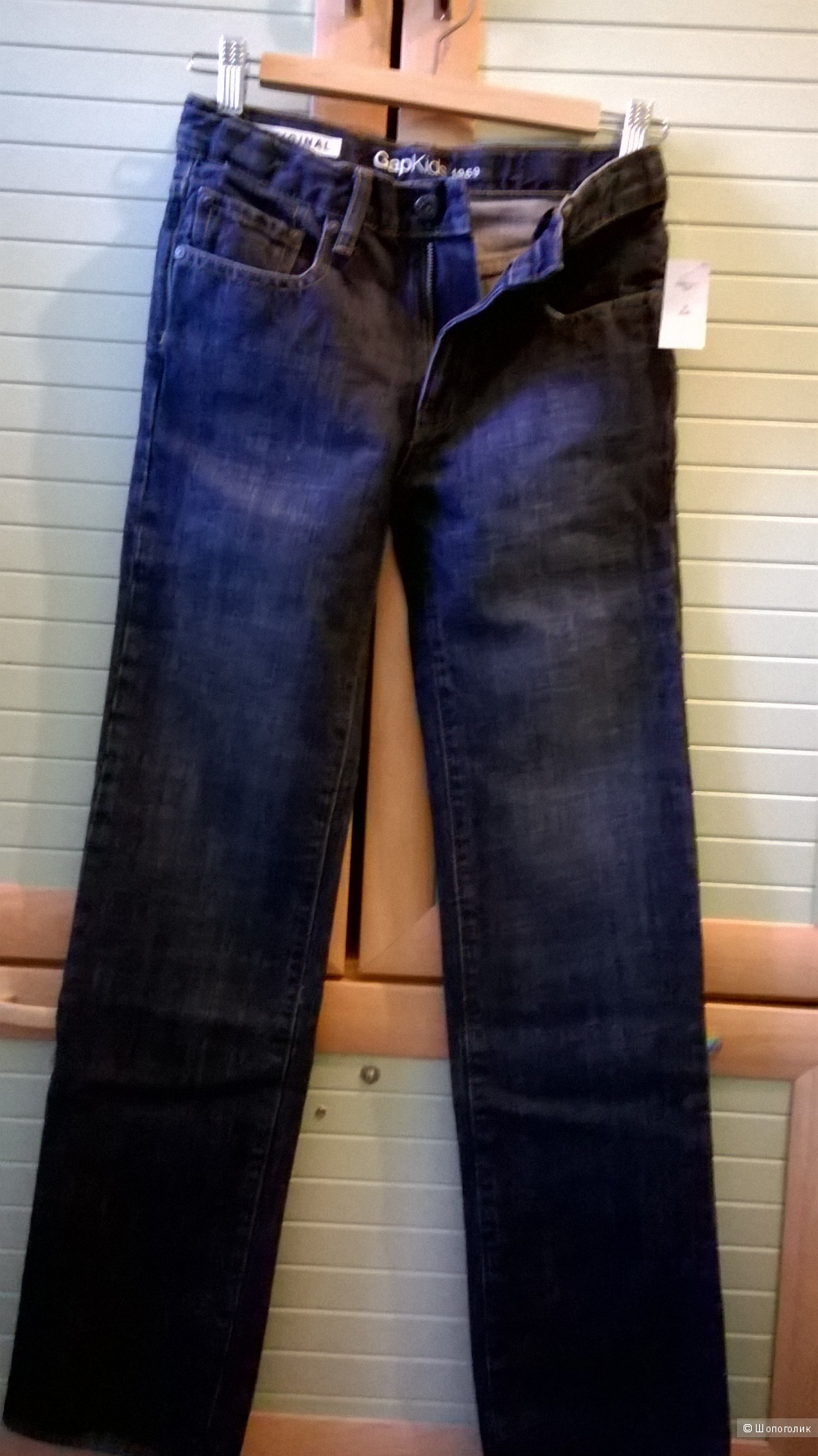 Пристрою шикарные джинсы  GAP original fit на подростка  размер 16 slim fit
