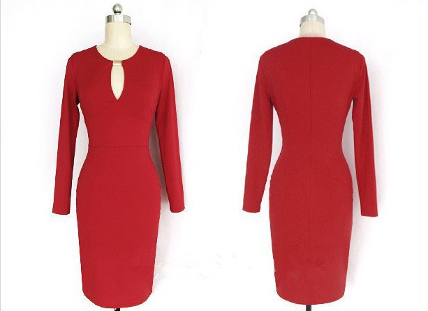 Новое красивое платье, красного цвета, размер L.