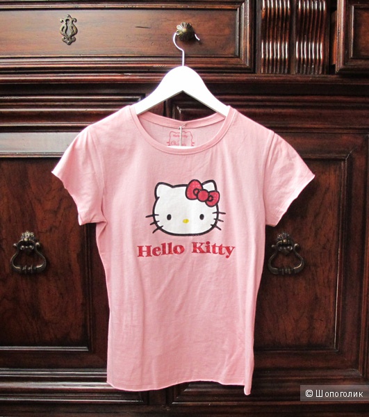Топ из тонкого хлопка Hello Kitty by Victoria Couture