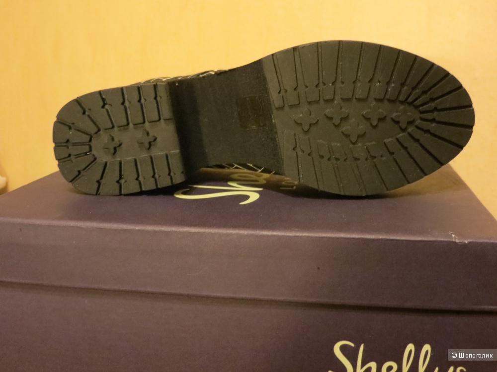 Shelly's London Chero Black Mid Heeled Shoes 5UK   700 руб + стоимость пересылки