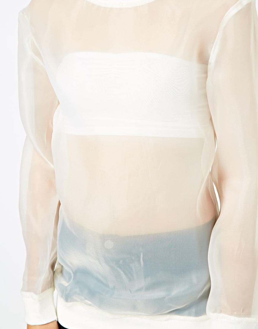 Новая прозрачная блузка Lavish Alice UK12
