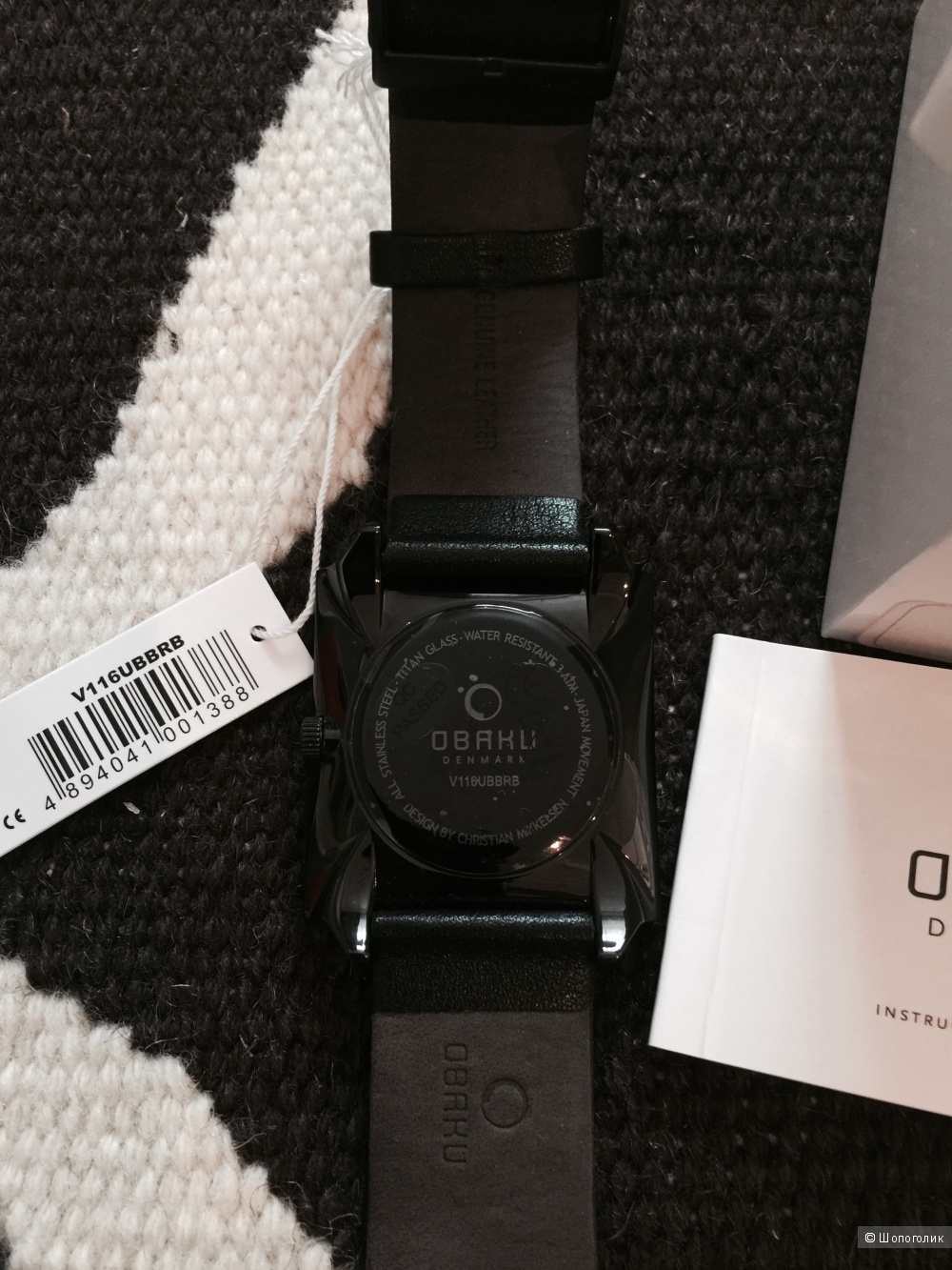 Мужские часы японского бренда Obaku