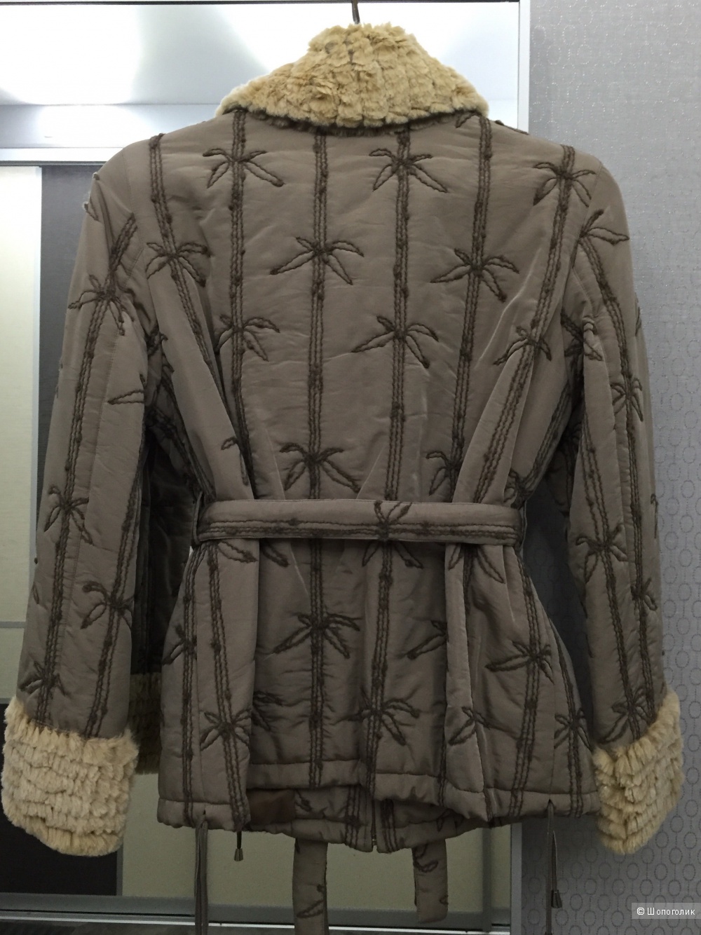Куртка Vito Ponti с натуральным мехом кролика