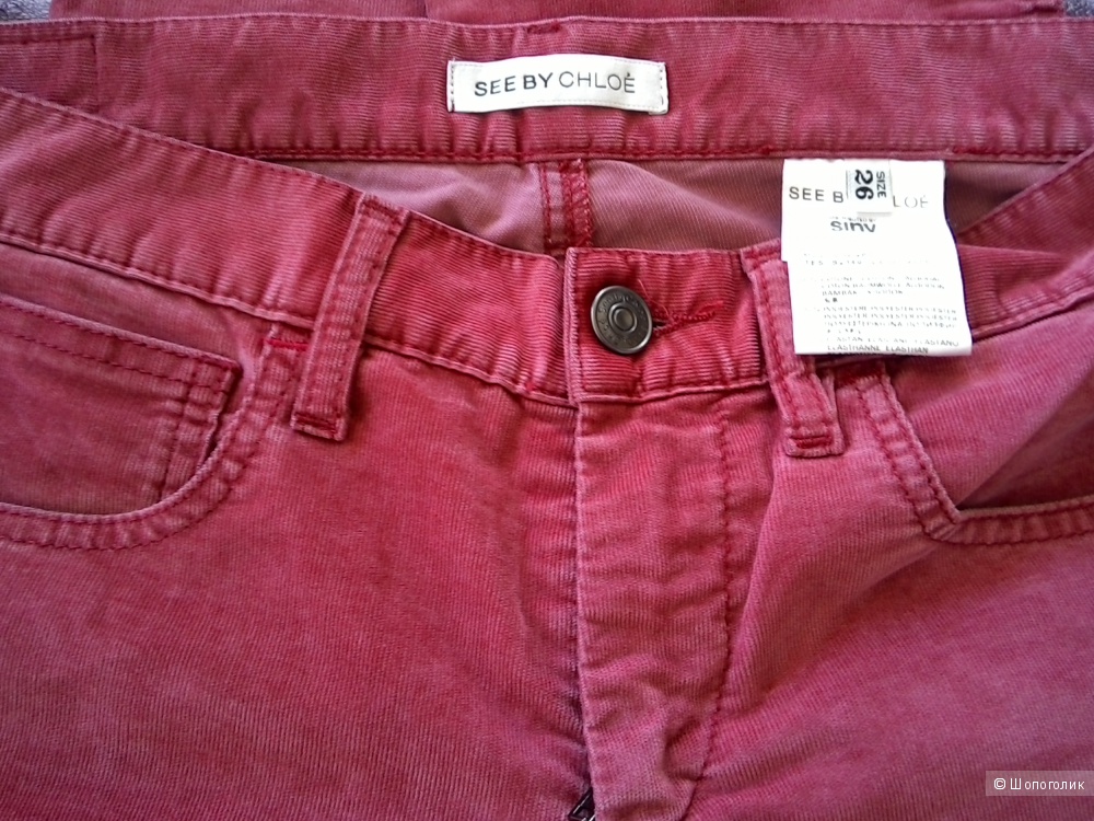 Продам новые джинсовые брюки SEE BY CHLOÉ 26 размер