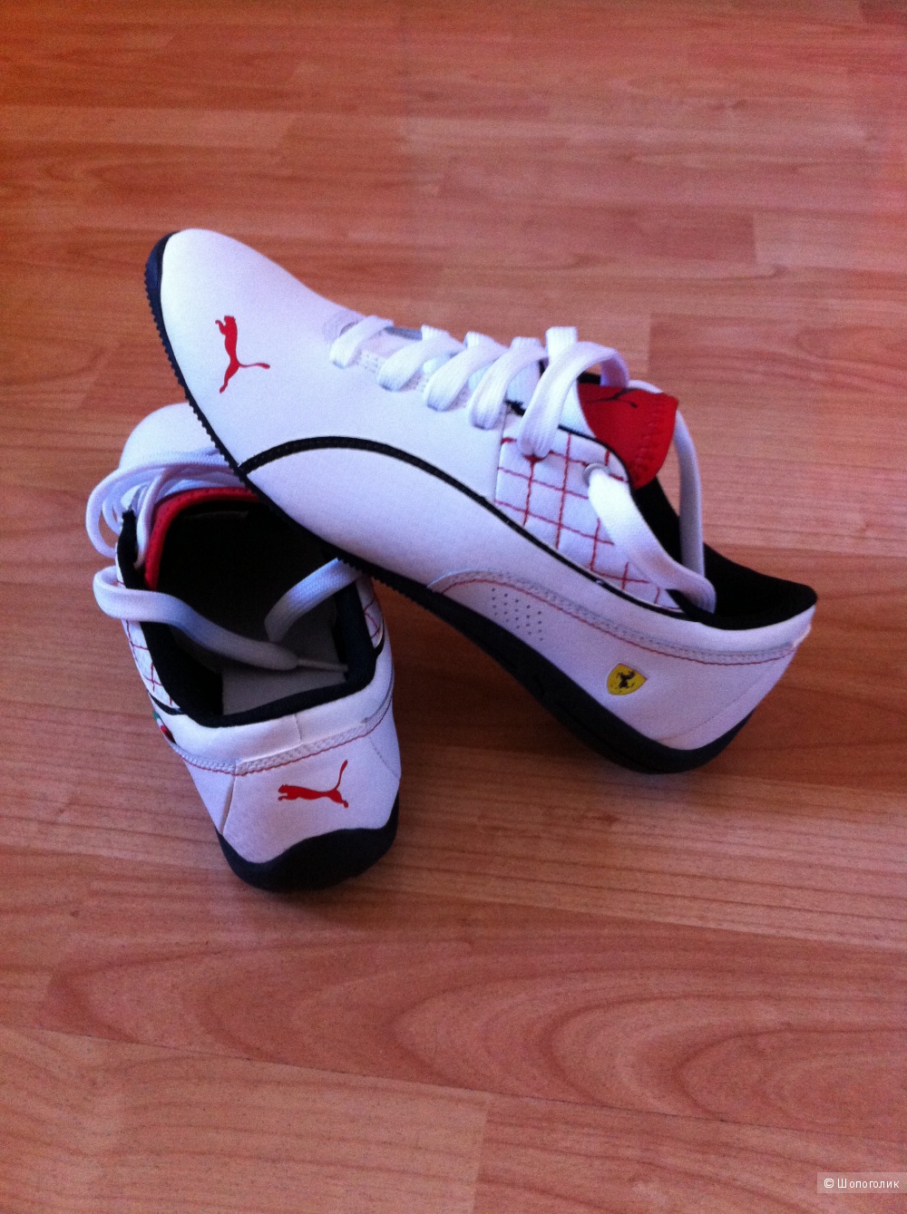 Новые кроссовки puma ferrari white  eur 38