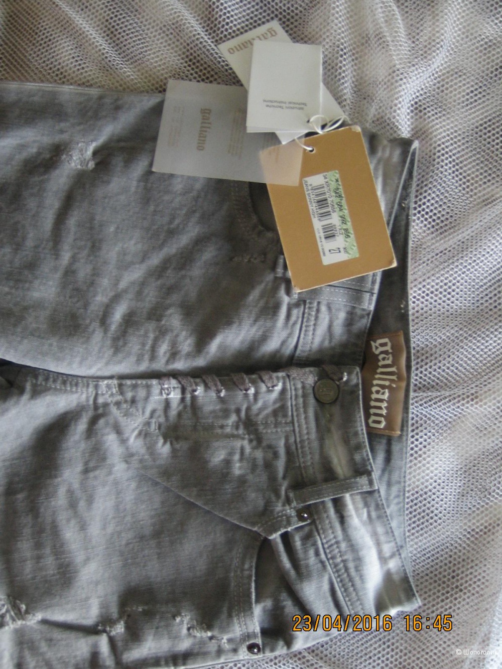 Пристрой джинсы Galliano 27 размер