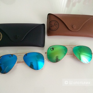 Зеркальные авиаторы Ray Ban