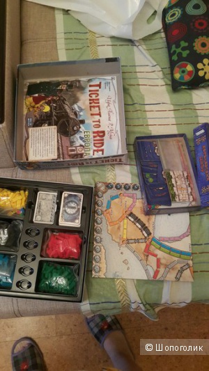 Настольные игры Ticket to ride и королевский двор