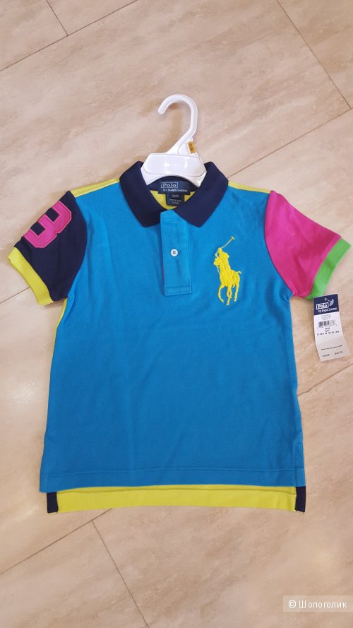 Детское поло Ralph Lauren 3T плюс панама его же 2-3Т