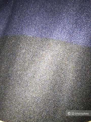 Шерстяная полосатая юбка Madewell Mayle размер 4us темно-синий с черным.