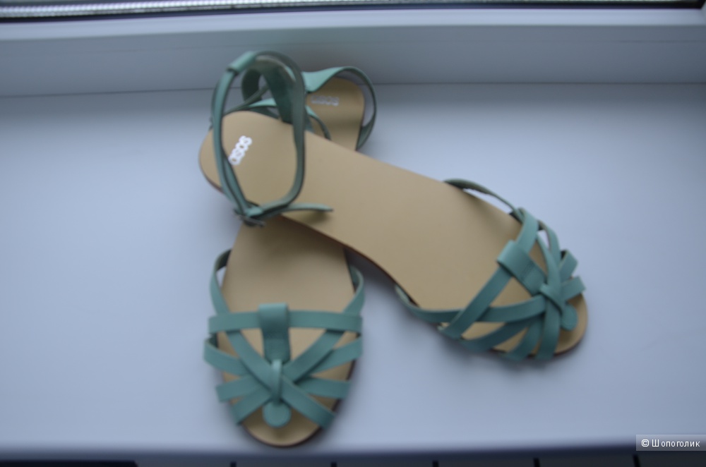 Новые кожаные сандалии ASOS FAITHLESS 40 размер