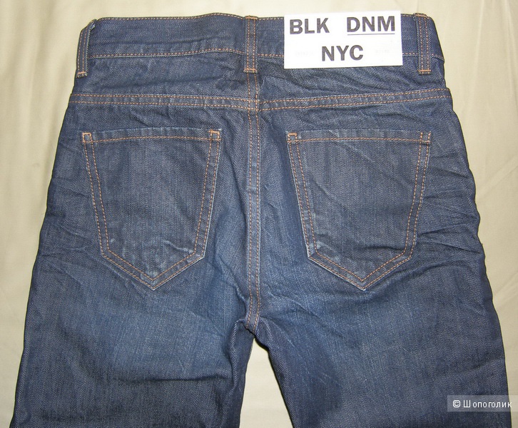 Джинсы BLK DNM Slim Straight Fit, размер: 27Х32 - Новые