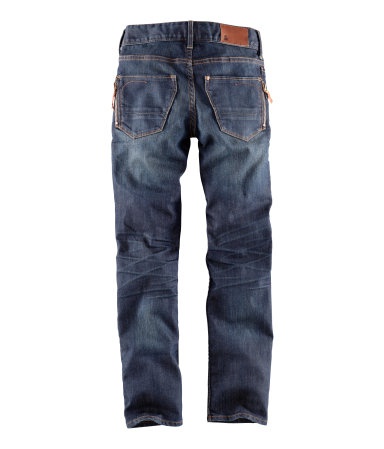 Новые джинсы прямого покроя торговой марки H&M