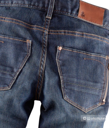 Новые джинсы прямого покроя торговой марки H&M