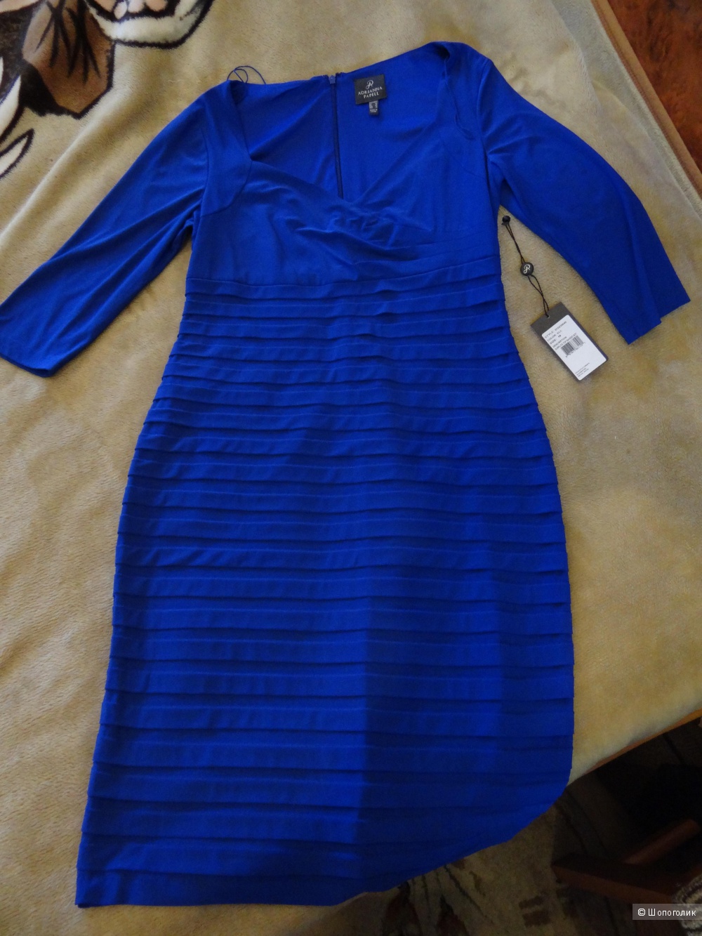 платье Adrianna Papell размер 10 USA