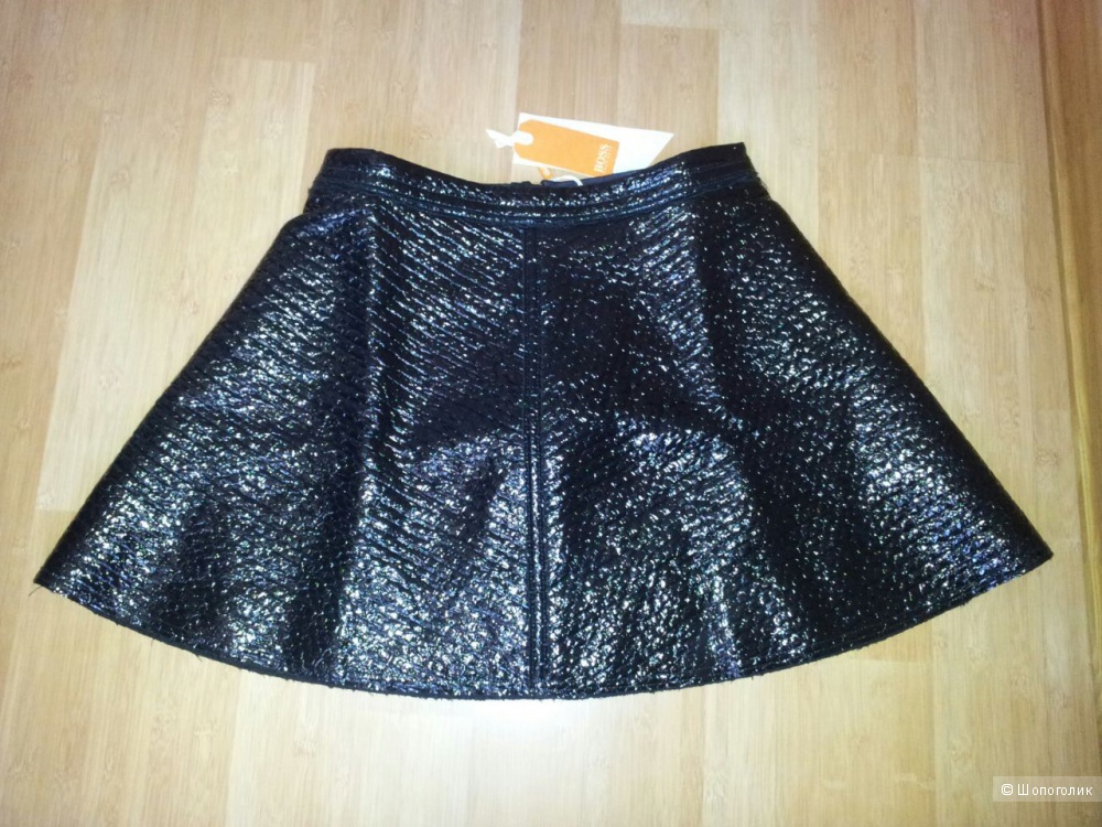 Продам юбку из ткани с покрытием Boss Orange Belea, 46 размер, новая