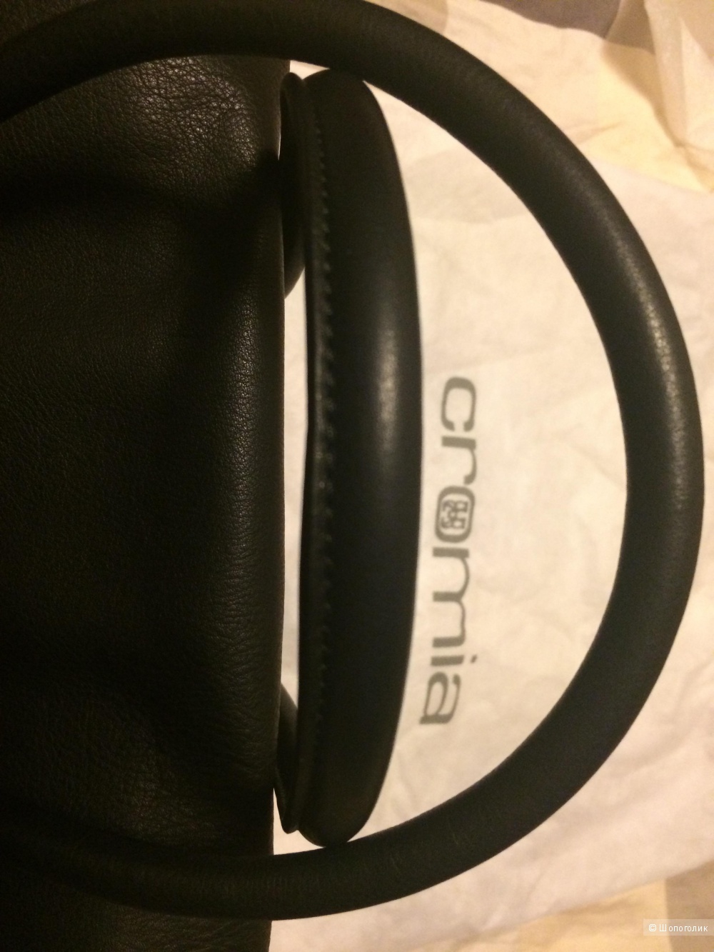 Новая стильная кожаная сумка Cromia, Италия