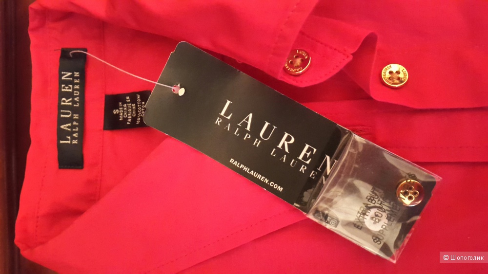 Lauren Ralph Lauren рубашка S большемерит, замеры ниже