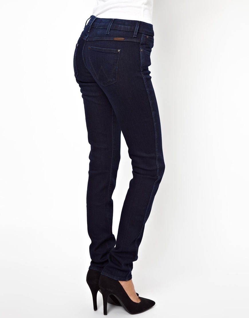 Синие джинсы Wrangler