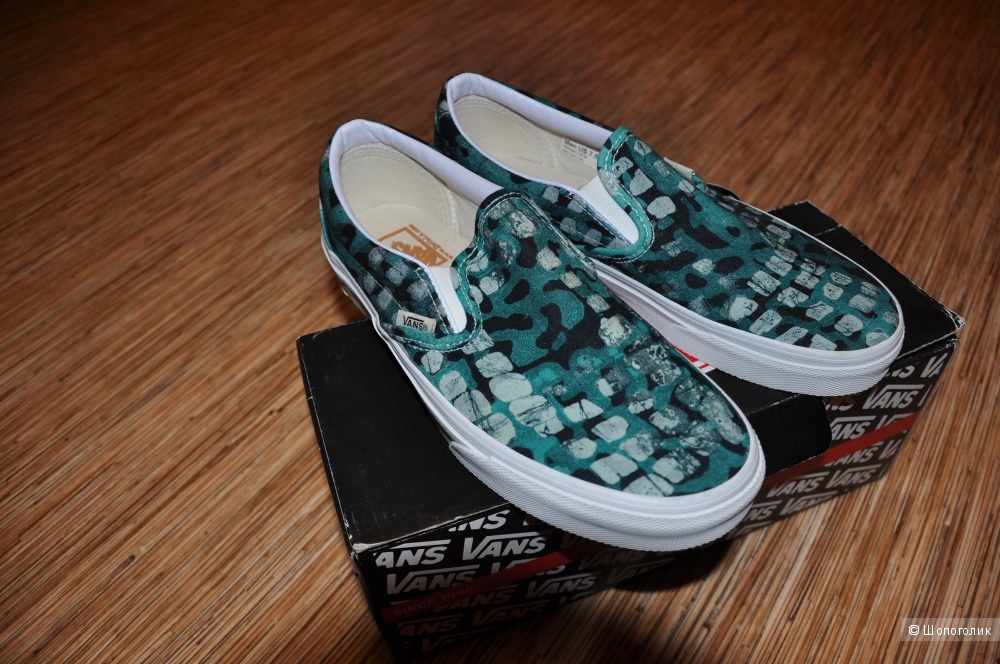 Кеды-слипоны VANS 7.5 меn, 9 Woman, 39-40 рyсс. размер