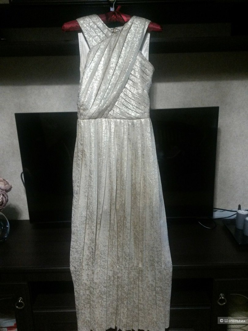 Очень красивое платье цвета металлик VLabel London